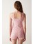 Cherries Pointel Pembe Şortlu Pijama Takımı 4