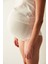 Mama Cover Yüksek Bel Ekru Slip Külot 1