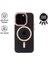 Apple iPhone 15 Pro Max Telefon Kılıfı Magsafe Bold Pudra 1