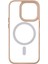 Apple iPhone 15 Pro Max Telefon Kılıfı Magsafe Bold Pudra 2
