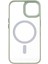 Apple iPhone 14 Telefon Kılıfı Magsafe Bold Pudra 2