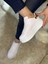 Imershoes Günlük Kadın Sneaker Bağcıklı Hafif Kalın Yüksek Tabanlı Leopar Detaylı Yürüyüş Spor Ayakkabı 065 5