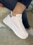 Imershoes Günlük Kadın Sneaker Bağcıklı Hafif Kalın Yüksek Tabanlı Leopar Detaylı Yürüyüş Spor Ayakkabı 065 3
