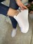 Imershoes Günlük Kadın Sneaker Bağcıklı Hafif Kalın Yüksek Tabanlı Leopar Detaylı Yürüyüş Spor Ayakkabı 065 4