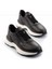 Siyah Hakiki Deri Erkek Sneaker E01350709503 1