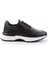 Siyah Hakiki Deri Erkek Sneaker E01350709503 2