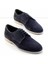 Lacivert Süet Hakiki Deri Erkek Casual Ayakkabı E01549313802 1