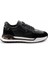 Siyah Napa Hakiki Deri Erkek Sneaker E01585712243 2