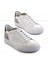 Beyaz Napa Hakiki Deri Erkek Sneaker E01901253443 1