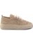 Bej Örgü Kadın Sneaker K01459090716 1