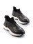 Siyah Hakiki Deri Erkek Sneaker E01585729203 1