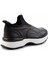Siyah Hakiki Deri Erkek Sneaker E01585729203 4