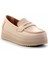 Bej Kadın Loafer Ayakkabı K01311777709 2