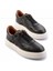 Siyah Hakiki Deri Erkek Sneaker E01549289203 1
