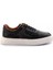 Siyah Hakiki Deri Erkek Sneaker E01549289203 2