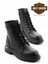 Black Hakiki Deri Kadın Bot & Bootie HD0777004203 1