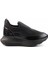 Siyah Siyah Kırışık Rugan Kadın Sneaker K01212444417 2