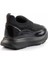Siyah Siyah Kırışık Rugan Kadın Sneaker K01212444417 4