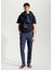 Man Slim Fit %100 Keten Pantolon 3