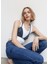Yapay elmaslı denim üst 4