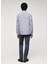 Slim Fit Çizgili Pamuklu Gömlek 6