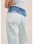 Düz Paçalı Batik Jean 2