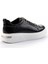 Siyah Yılan Baskı Kadın Sneaker K01377023409 4