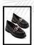 Siyah Triko Kadın Loafer Ayakkabı K01474200582 1