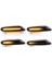 Adet LED Dinamik Dönüş Sinyal Işığı Yan Işaretleyici Sıralı Flaşör Lambası Bmw E46 E36 E60 E61 E90 E91 E92 E93 X1 E84 (Yurt Dışından) 5