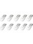 Araba T10 12V 5W 168 194 W5W Halojen Ampul Gösterge Paneli Ölçer Dash Lambası Okuma Işıkları, 10 Paket Sıcak Beyaz (Yurt Dışından) 1