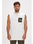 Bolt Beyaz Erkek Hoodie Sweatshirt 1