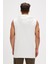 Bolt Beyaz Erkek Hoodie Sweatshirt 4