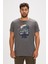 Bean Asfalt Baskılı Erkek Tişört 4