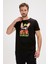 Spark Siyah Baskılı Erkek Tişört 2