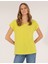Kadın Yeşil Comfort Fit Tişört 50267656-VR232 1