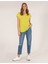 Kadın Yeşil Comfort Fit Tişört 50267656-VR232 4