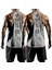 2'li Paket Erkek Dry Fit Y-Back Gym Fitness Sporcu Atleti 1