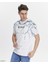 Şimşek Baskılı Penye Pamuklu Erkek T-Shirt 4