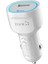 Cc-02 Hızlı Şarj Özellikli LED Işıklı Qc 3.0 Usb-A ve Type-C Pd Araç Şarj Başlığı Pd 20W 3