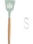 Yeşil B Stili Mutfak Gereçleri Silikon Spatula Yapışmaz Gıda Kaldırıcılar Ev Pişirme Gereçleri Kitche (Yurt Dışından) 1