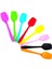 Kırmızı Stil Pişirme Silikon Spatula Seti Çerez Pasta Kazıyıcı Kek Pişirme Spatula Kaşık Kazıyıcı Ev Mutfak Alet Gereçleri Kolaylık (Yurt Dışından) 3