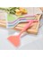 Mor Tarzı Yapışmaz Silikon Spatula Omlet Tava Turner Sığır Eti Yumurta Pişirme Spatulaları Geniş Pizza Kürek Mutfak Kazıyıcı Pişirme Gereçleri (Yurt Dışından) 2