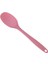 Pembe Tarzı Kek Macun Spatula Silikon Kaşık Karıştırma Kaşığı Uzun Saplı Pişirme Gereçleri Sofra Takımı Mutfak Çorba Kaşıkları (Yurt Dışından) 1