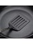 Siyah Gümüş Tarzı Silikon Pişirme Spatula Oluklu Turner Yapışmaz Isıya Dayanıklı Mutfak Gereçleri Ev Kepçe Spatula Çok Fonksiyonlu Pişirme (Yurt Dışından) 5
