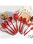 No.2 Tarzı Paslanmaz Çelik Silikon Mutfak Gereçleri Yapışmaz Gereçler Pişirme Aracı Kaşık Çorba Kepçesi Spatula Maşası Tencere Pişirme Gadget'ı (Yurt Dışından) 2
