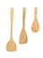 39CM Ahşap Turner Ahşap Kürek Pirinç Kaşığı Yapışmaz Pan Mutfak Pişirme Aracı Için Ahşap Spatula Tencere (Yurt Dışından) 5