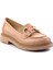 Nude Kadın Loafer Ayakkabı K01257067509 3