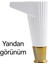 4 Adet Golden Ayak 15 cm Beyaz Altın Gold Mobilya Kanepe Sehpa Ünite Koltuk Ayağı Baza Ayak Ayakları 4