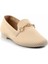 Bej Triko Kadın Loafer Ayakkabı K01320302682 3