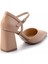 Bej Kadın Klasik Topuklu Ayakkabı K01231364009 4